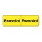 Nevs IV Drug Line Label - Esmolol/Esmolol 7/8" x 3" Yellow w/Black N-8109 - alternate 1